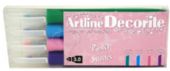 Artline Decorite Flat Pastel 4-sæt