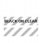 Brother TC tape 12mm black/clear