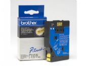 Brother TC tape 12mm black/yellow