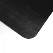 Advantage stoleunderlag PVC 120x150 cm hårdt gulv sort