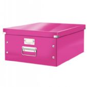 Arkivboks Click&Store stor WOW pink