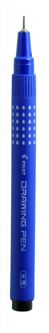 Filtpen m/hætte Drawing Pen 0,1mm sort
