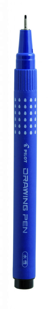 Filtpen m/hætte Drawing Pen 0,5mm sort