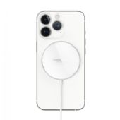 Aura Mini - The Magnetic Wireless Charging Pad, White